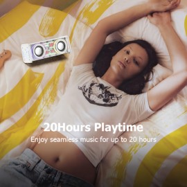 Kinglucky Portable Wireless Speaker, HD Surround Sound, Mini Subwoofer, All Day Playtime, Hands-Free Call, Ultra-Portable Speaker, Speaker for Home/Party/Outdoor/Beach, Perfect Gift, Festival, Home Speaker, Party Speaker, Sleek Speaker, Modern Speaker, Highquality Sound, Premium Audio, Speaker, Music Lovers, Gift Idea