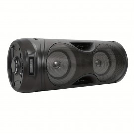 Large Wireless Speaker with Bass Boombox, Stereo Sound, TWS, TF Card Support - Portable Outdoor Speaker for TV, PC, Smartphone, and More - USB-C Charging, No Battery Included, Party Disco Light Feature, Outdoor Wireless Speaker | Modern Speaker Design | USB Charging Speaker