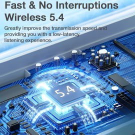 Wireless Earbuds: Touch Controls & HD Calling, Featuring Ultra-Long Battery, Noise Cancellation, and Seamless Wireless Connectivity - Ideal for Lifestyle & Gaming | Modern Aesthetic Design