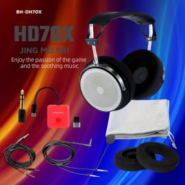 JR70-354 Over-Ear Headphones Hi-Fi Stereo Sound, Lightweight And Comfortable Protein Ear Pad Cover