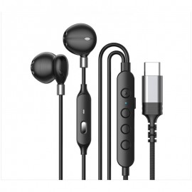 for iPhone 16 Wired Earphones - iPhone 16 Pro Max Dedicated Stereo In-Ear Earphones with Call Microphone, Noise-Cancelling Earphones with Built-in Microphone, Earphones with Cord, Music Listening, Handsfree Calling, Compact Design, Ergonomic Fit, Highquality Sound, Durable Build, Music Lovers