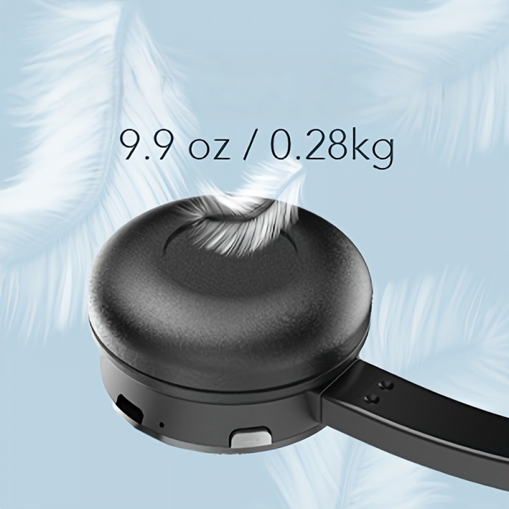 Earbay wireless headset with mic Noise canceling, V5.0 Wireless Headphone with microphone, Wireless Headphones Call Center, office