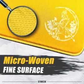 Extra Large Gaming Mouse Pad, 50% Thickened, 490*420mm*5mm XSOFT Ultra Thick Rubber Base, with Both Elasticity and Non-slip, Ultra Fine Fiber Surface, Smooth and Durable, Speed Enhancing, Stable Operation, Suitable for All Mice, Highly Recommended for FPS and Esports, Exquisite Flat Packaging