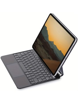 Suitable for 12.9-inch iPad Pro Keyboard Case (2022/2021/2020/2018), Wireless Wireless Keyboard with Touchpad, Backlight, Detachable Magnetic Ultra-thin Split
