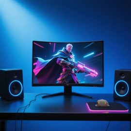 1pc Wired RGB Gaming Mouse - Ergonomic Right-Handed Design, 5 DPI Sensitivity Levels, RGB Lighting with Colors, Plug & Play - PC/Laptop Computer Mouse, Compatible with 10 (Ideal Gift for Gamers, Birthdays &