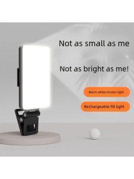 Portable Handheld Selfie LED Photography Fill Light vlog Shooting Mini Pocket Lamp Video Live Photo