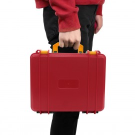 [Waterproof & Shockproof] 1-Pack Waterproof & Shockproof Protective Equipment Hard Carry Case | 280x240x130mm | PP Material | Waterproof & Shockproof | Camera, Photography, Travel, Electronic Digital Products | Blue/Black