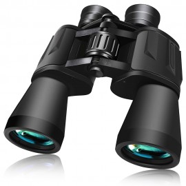 [High-Definition Binoculars] 10x50 High-Definition Binoculars with FMC Multi-Layer Coating | Ideal for Bird Watching, Sports Events, Hunting - Includes Carrying Case and Shoulder Strap