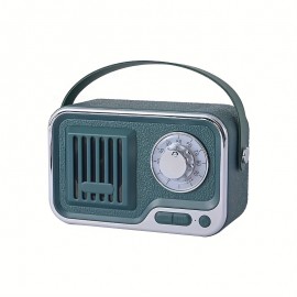 1pc Portable Wireless Speaker with Wireless, USB-C, Built-in 1200mAh Battery, Loud Stereo Sound, Compact Wireless Speaker for Home, Parties, Travel, Portable Wireless Speaker, Boombox, Cassette Player, Wireles Speaker, Radio