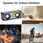 Kinglucky Portable Wireless Speaker, HD Surround Sound, Mini Subwoofer, All Day Playtime, Hands-Free Call, Ultra-Portable Speaker, Speaker for Home/Party/Outdoor/Beach, Perfect Gift, Festival, Home Speaker, Party Speaker, Sleek Speaker, Modern Speaker, Highquality Sound, Premium Audio, Speaker, Music Lovers, Gift Idea
