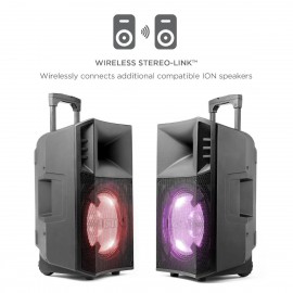 Used･Very GoodION Audio Power Glow 300 Rechargeable Bluetooth Speaker System with LED Party Lights