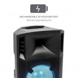 Used･Very GoodION Audio Power Glow 300 Rechargeable Bluetooth Speaker System with LED Party Lights