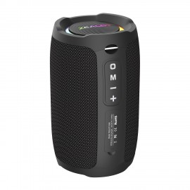 Wireless Speaker, 3600mAh Battery, 12H Long Battery Life, RGB LED Lighting, Beach Party, Gym & Shower Use (IPX5 Submersible)