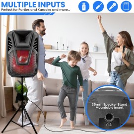 Wireless BT Streaming PA Karaoke Speaker