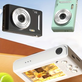 New 1 Camera Home Camera CCD Campus Digital Camera HD Front And Rear Dual Camera Retro Card Travel Photography And Video Recording Can Be Equipped with 32G Memory Card - Multi-Color, Digital Camera, Camera For Photography/photo